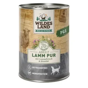 WL Dog Can – PURE – Lamb with Safflower Oil 400 g
