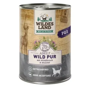 WL Dog Can – PURE – Venison with Safflower Oil 400 g