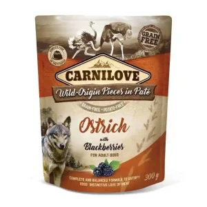 Carnilove Pouch 300gr Struisvogel
