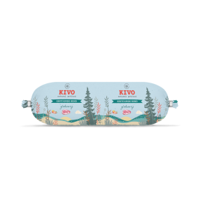 Kivo houdbare worst RUND 600gr