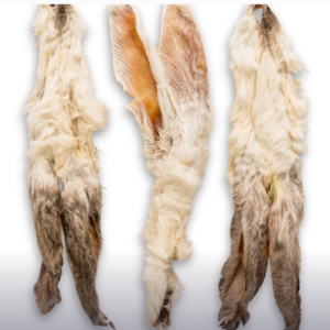 konijnenoren met vacht 100gr